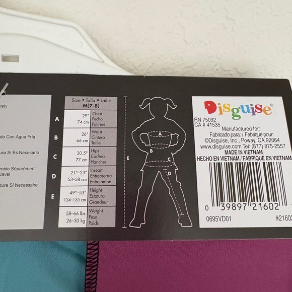 Disguise Disney The Nightmare Before Christmas Sally Deluxe Child Costume  7 8 - Picture 9 of 10